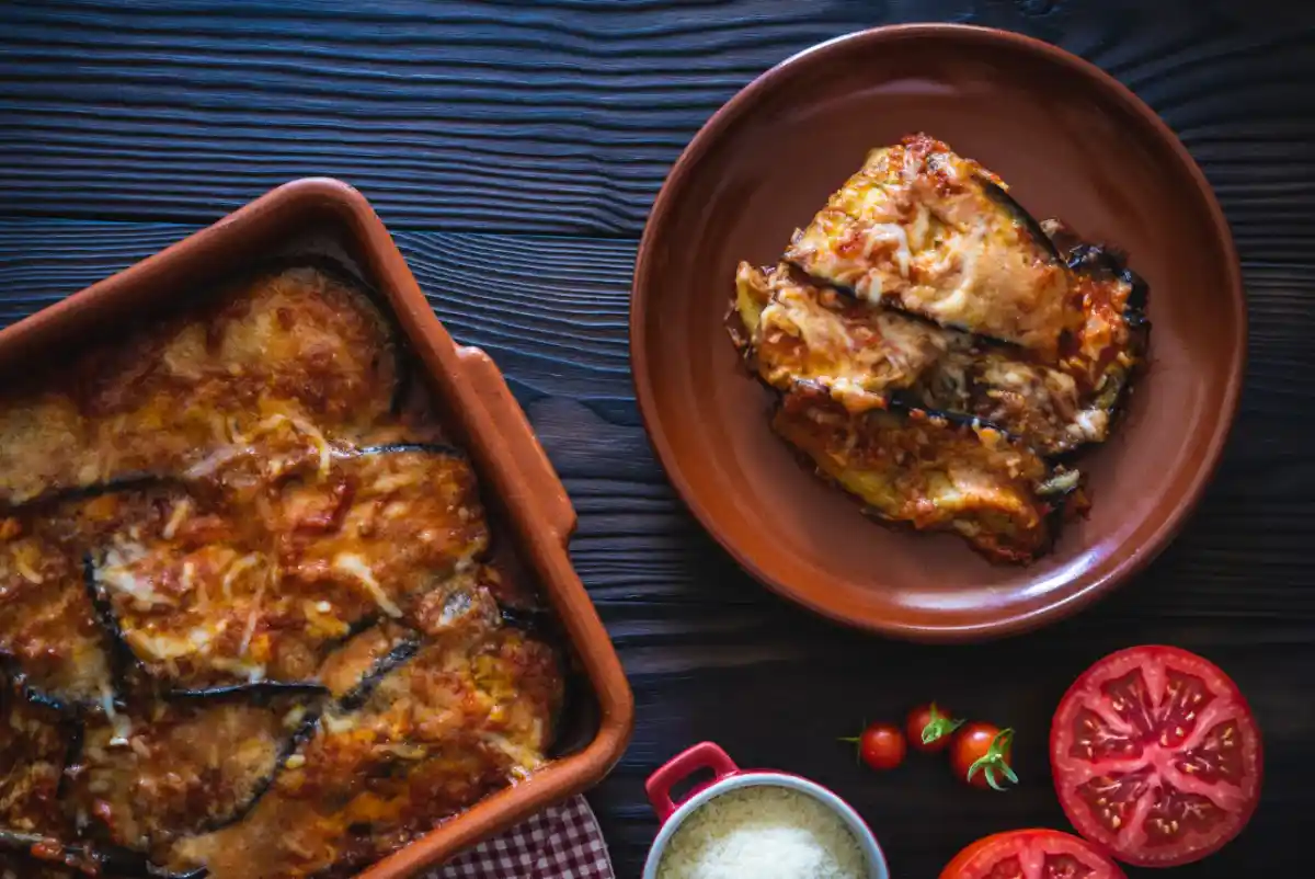 Aubergines à la Parmigiana - Le Gratin Italien par Excellence