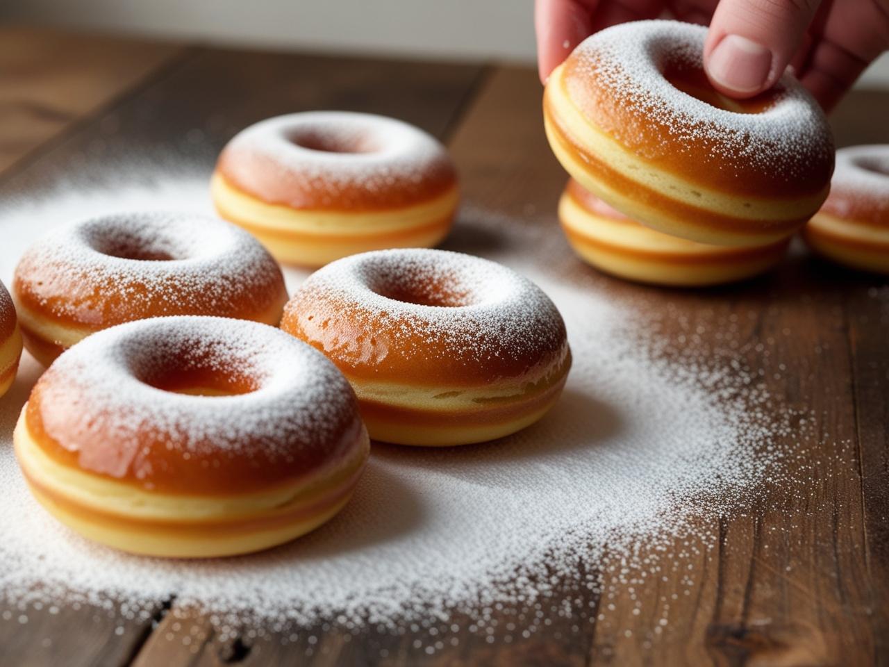 Beignets au four moelleux
