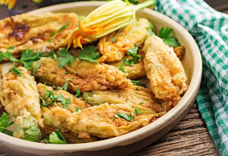 Beignets de Fleurs de Courgettes