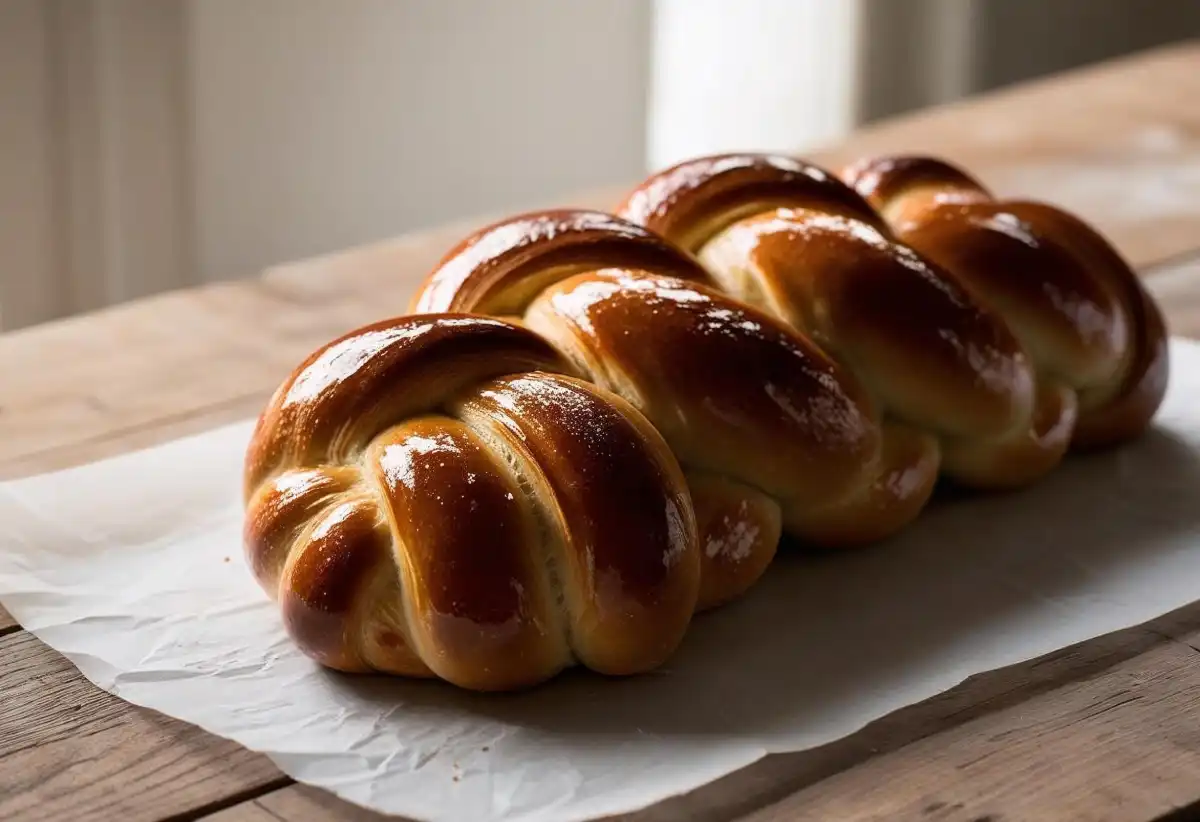 Brioche tressée au Thermomix