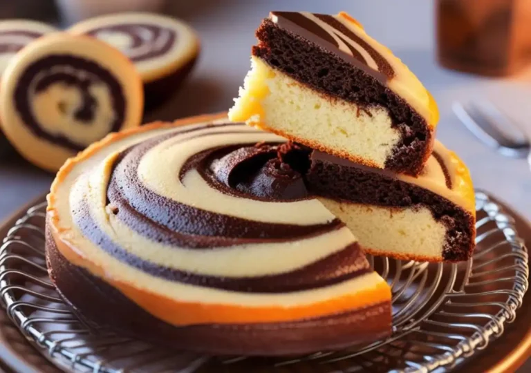 Cake Marbré au Chocolat