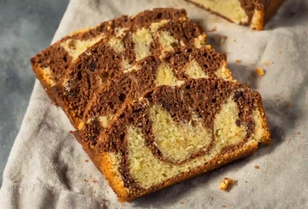 Gâteau Marbré Classique - Chocolat et Vanille