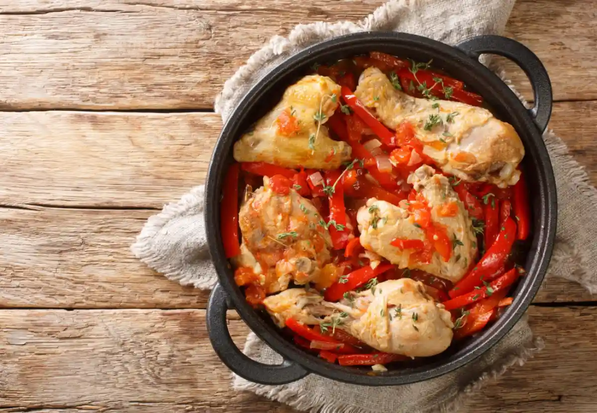 Poulet Basquaise - Le Soleil du Pays Basque