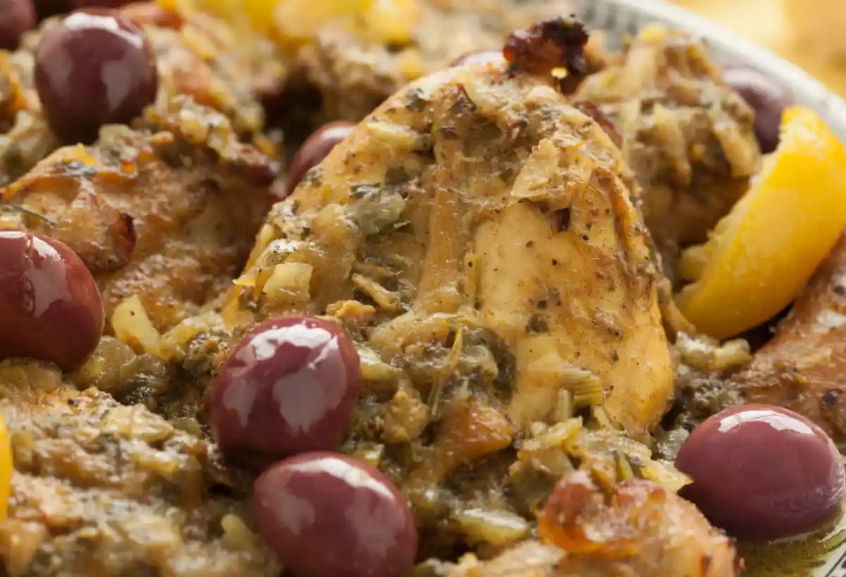 Poulet aux Citrons Confits