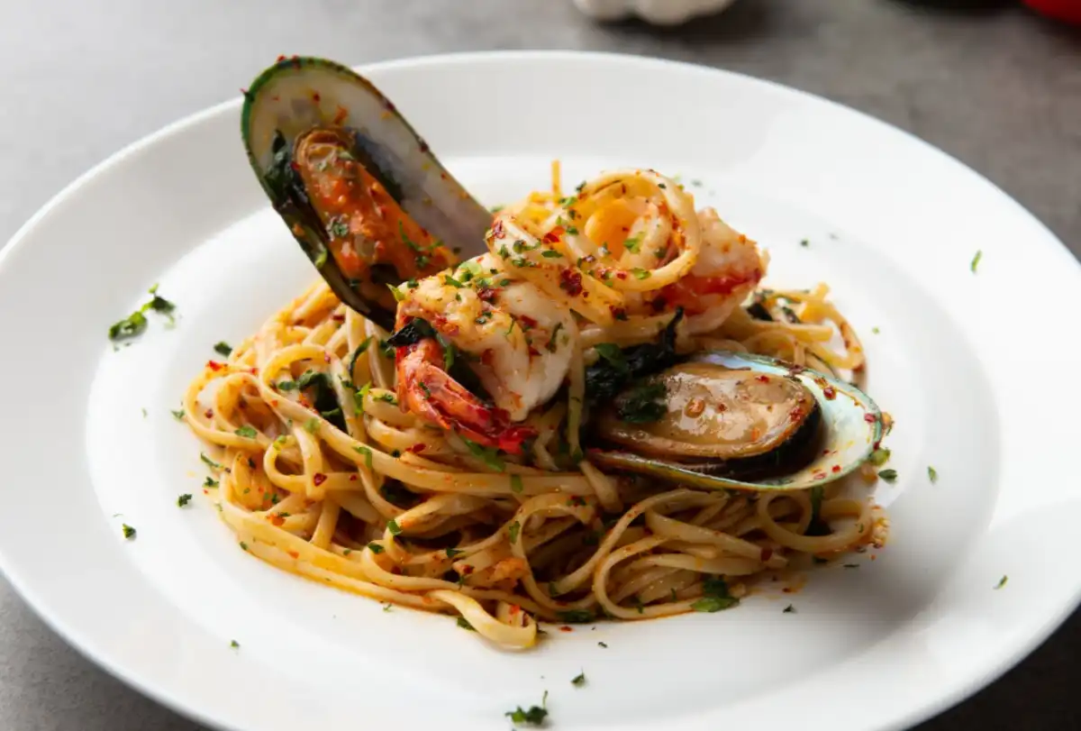 Spaghetti aux Fruits de Mer