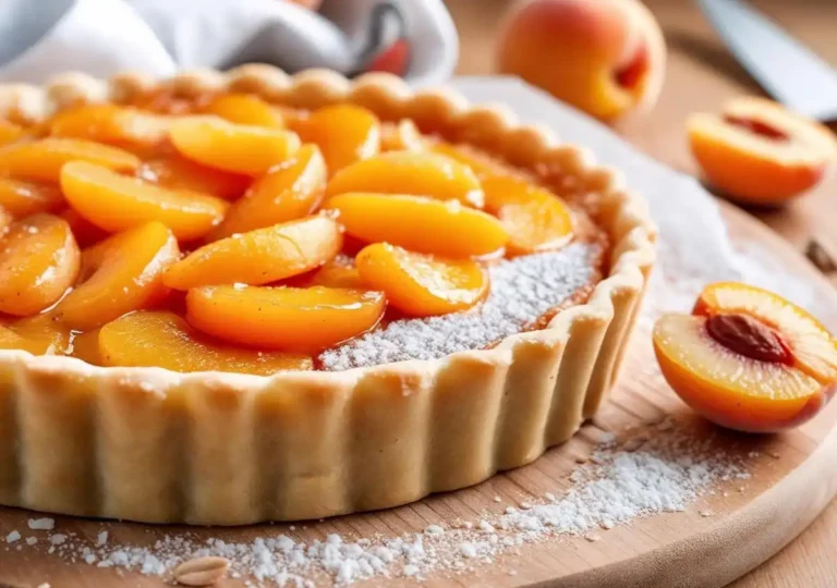 Tarte aux Abricots - Douceur Ensoleillée de l'Été Français