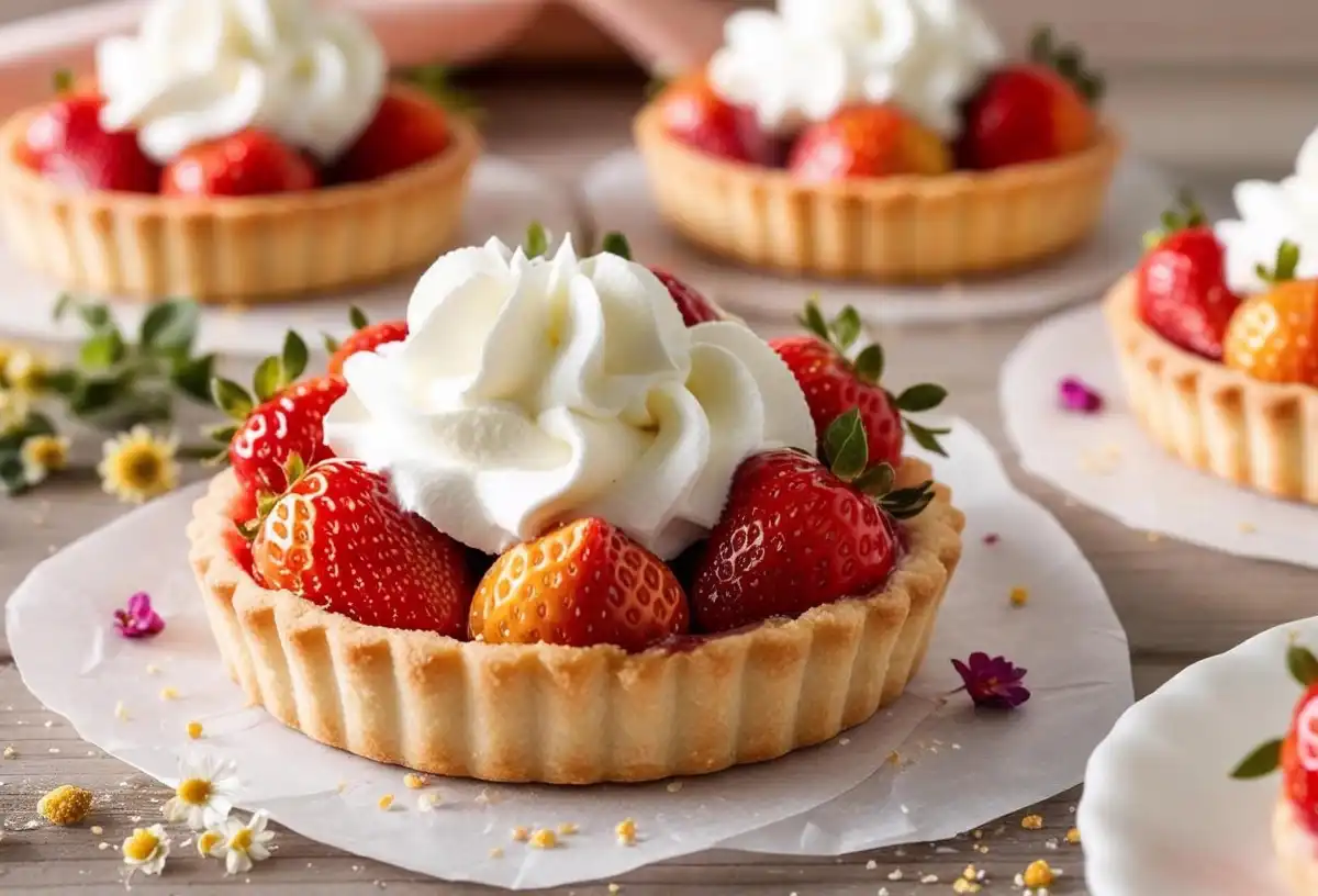 Tartelette aux Fraises Allégée - Plaisir Gourmand sans Excès
